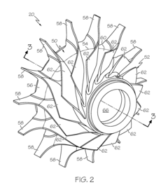Axially-split radial turbines and methods for the manufacture thereof