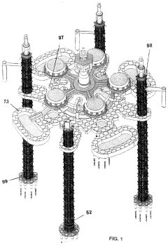 Offshore Floating living premises,laboratory and submersible plankton pump tower pump and submersible aerated research manned actuated vehicle