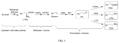 Bioproduction of phenethyl alcohol, aldehyde, acid, amine, and related compounds