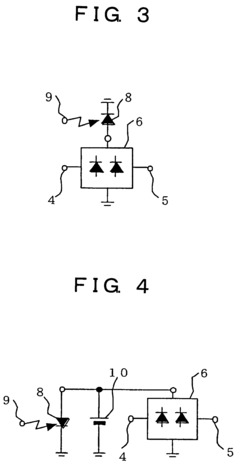 Photodiode array configured to increase electrical output power and optical microwave transmission system receiver utilizing the same