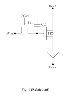 Driving circuit for AMOLED display panel and AMOLED display panel