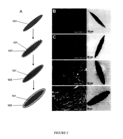 Nanorice particles: hybrid plasmonic nanostructures