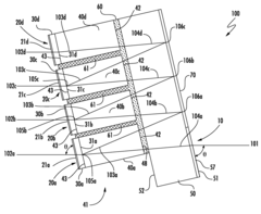 Mux/demux comprising capillary filter block and methods of producing the same