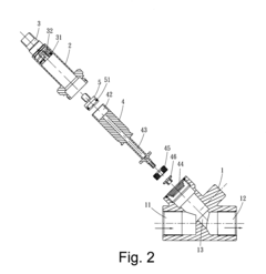 High-pressure armature set of solenoid valve