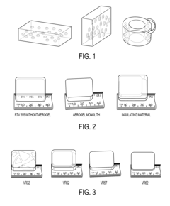 Insulating material comprising an elastomer impregnated with aerogel-base