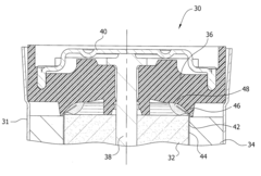 Adhesive for use in an electrochemical cell