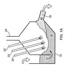 Reactor and process for the continuous production of hydrogen based on steam oxidation of molten iron