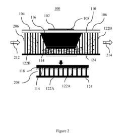 Locally Enhanced Direct Liquid Cooling System for High Power Applications