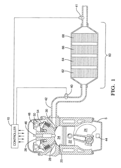Engine cylinder deactivation to improve the performance of exhaust emission control systems
