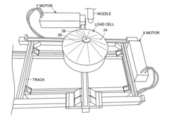 Apparatus and method for measuring characteristics of fluid spray patterns
