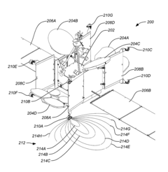 Deployable spacecraft mount for electric propulsion