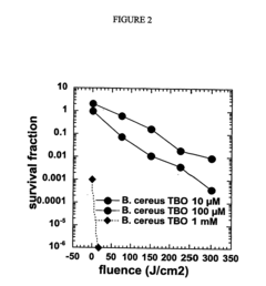 Photodynamic inactivation of bacterial spores
