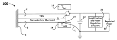 Energy harvesting using a thermoelectric material