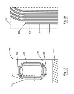 Nmr spiral RF probe coil pair with low external electric field
