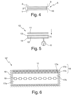 Composite structure for microlithography and optical arrangement