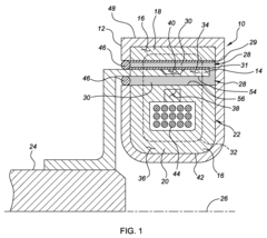 Apparatus with active material surface in contact with pheological fluid and method of enhancing performance thereof