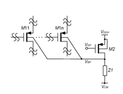 Method and circuit implementation for reducing the parameter fluctuations in integrated circuits