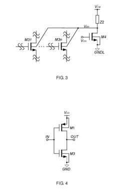 Method and circuit implementation for reducing the parameter fluctuations in integrated circuits