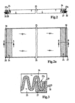 Active carbon coated filter element for preventing the leaking of hydrocarbons