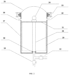 Waterless dyeing machine suitable for mixed fluid medium