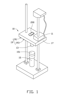 Shock and impact testing device and method