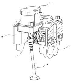 Fast acting switching valve train system for valve deactivation