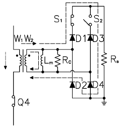 Totem-pole power factor corrector and current-sampling unit thereof