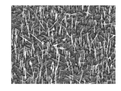 Nanostructure, nanostructure fabrication method, and photovoltaic cell incorporating a nanostructure