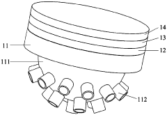 Flexible electronic system capable of automatically adjusting binding force