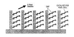 Carbon nanotube for fuel cell, nanocomposite comprising the same, method for making the same, and fuel cell using the same
