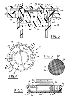 Power steering fluid reservoir cap with a mist condensing filter