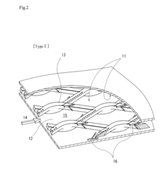 Method for improving fluid flow characteristics, heat exchanger, distillation apparatus and deodorizing apparatus with the same applied thereto, and expanded metal used for the same