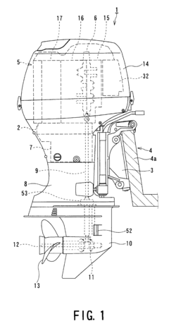 Exhaust system of outboard motor