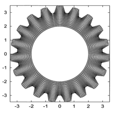 Finite-difference simulation and visualization of elastodynamics in time-evolving generalized curvilinear coordinates