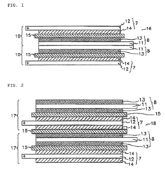Polymer binder for electrochemical device comprising multiply stacked electrochemical cells