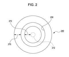 Surface emitting laser with trenches to define conductive regions