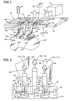 Dynamically adjustable probe tips