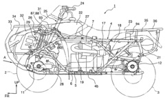 Power steering system for all-terrain buggy vehicle