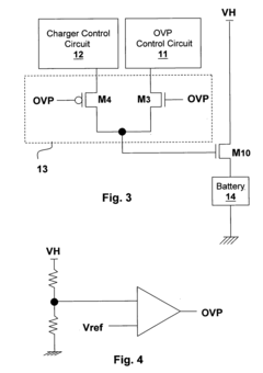 Overvoltage protection circuit for use in charger circuit system and charge circuit with overvoltage protection function