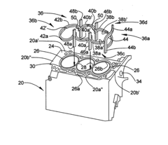 Cylinder block cooling arrangement for multi-cylinder internal combustion engine
