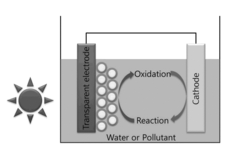 Photocatalyst using semiconductor-carbon nanomaterial core-shell composite quantum dot and method for preparing the same
