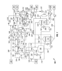 Systems and method for separating dimethyl ether from oil and water