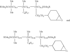Epoxy-Functional Polysiloxanes, Silicone Composition, and Coated