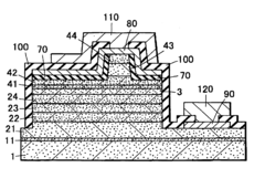 Light emitting element structure using nitride bulk single crystal layer