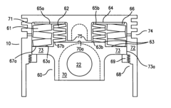 High efficiency high power internal combustion engine operating in a high compression conversion exchange cycle
