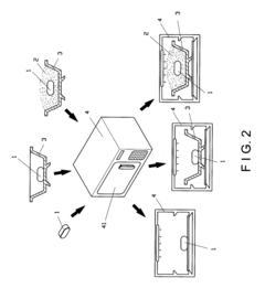 Manufacturing process using microwave for thermal debinding