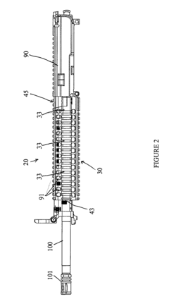 Top opening, modular top rail, multi-rifle adaptable free float rail adaptor system (ARM-R)