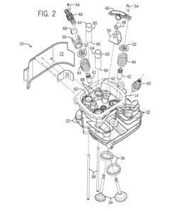 Engine cylinder head intake port configuration